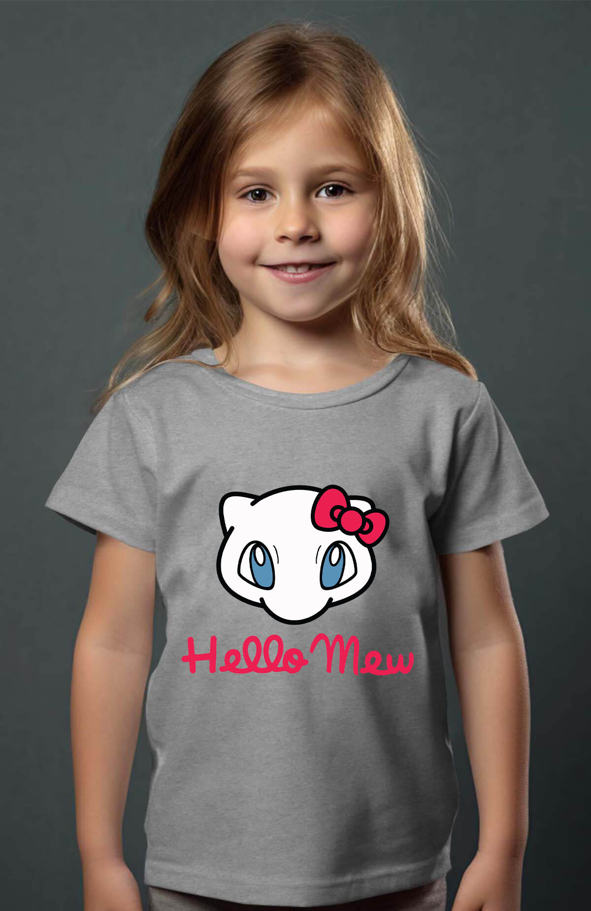 Grossiste I.A.L.D FRANCE - Hello Mew - T-shirt Fille