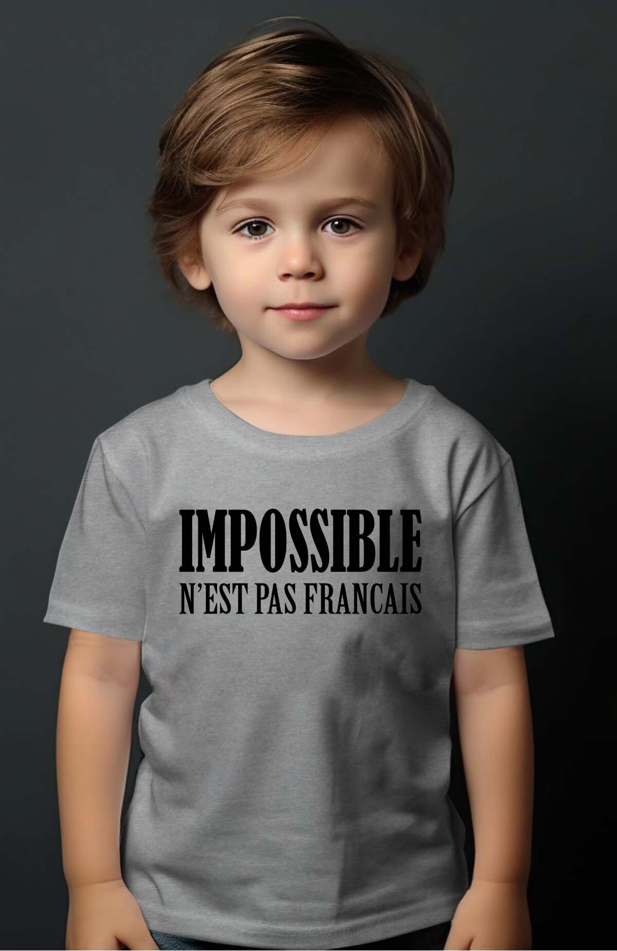 Mayorista I.A.L.D FRANCE - Imposible no fr - Camiseta Niño
