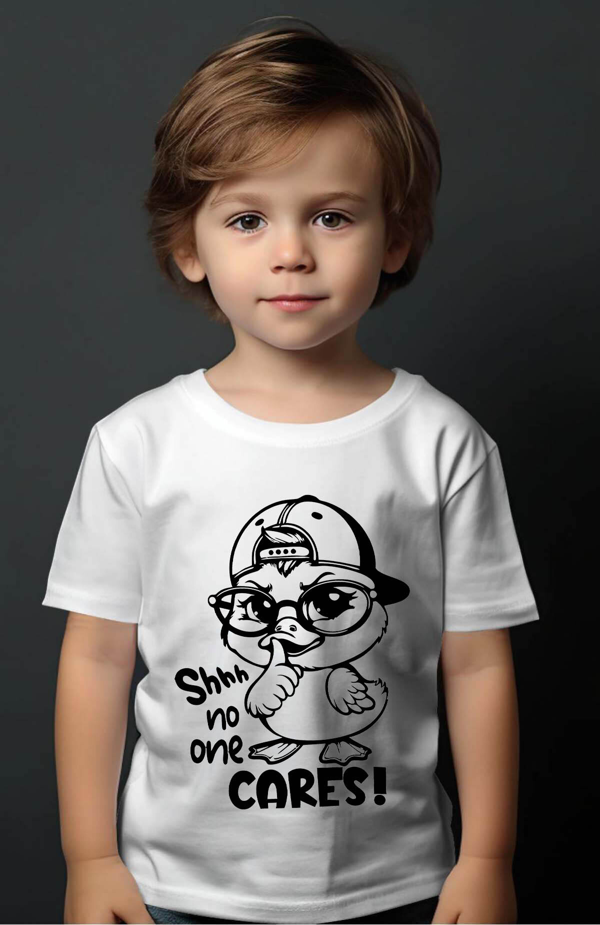 Grossiste I.A.L.D FRANCE - Shhh cares - T-shirt Garçon