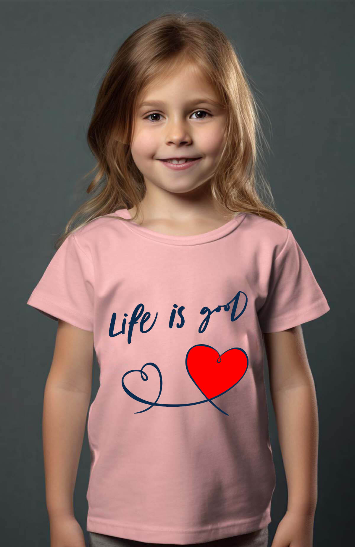 Grossista I.A.L.D FRANCE - Life Good - Girl T -Shirt