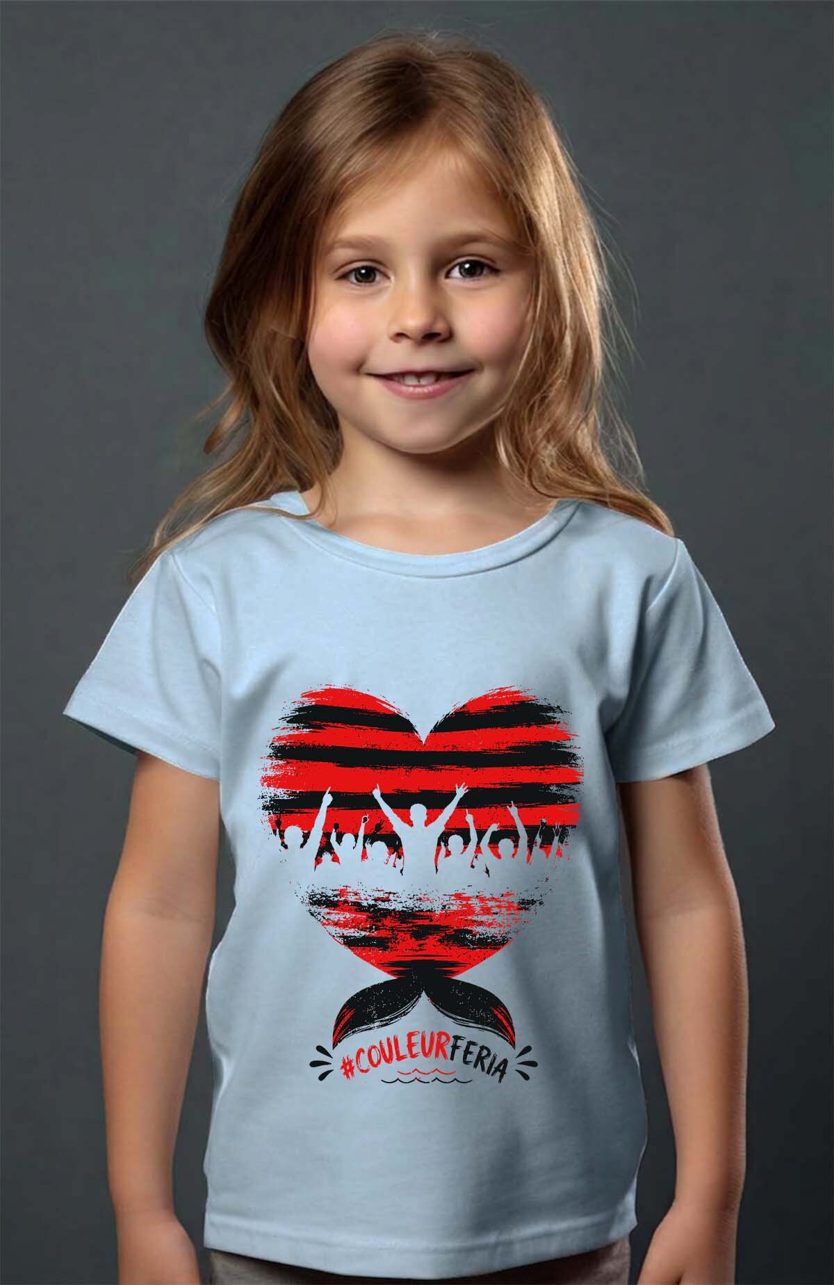 Grossiste I.A.L.D FRANCE - Couleur  feria - T-shirt Fille