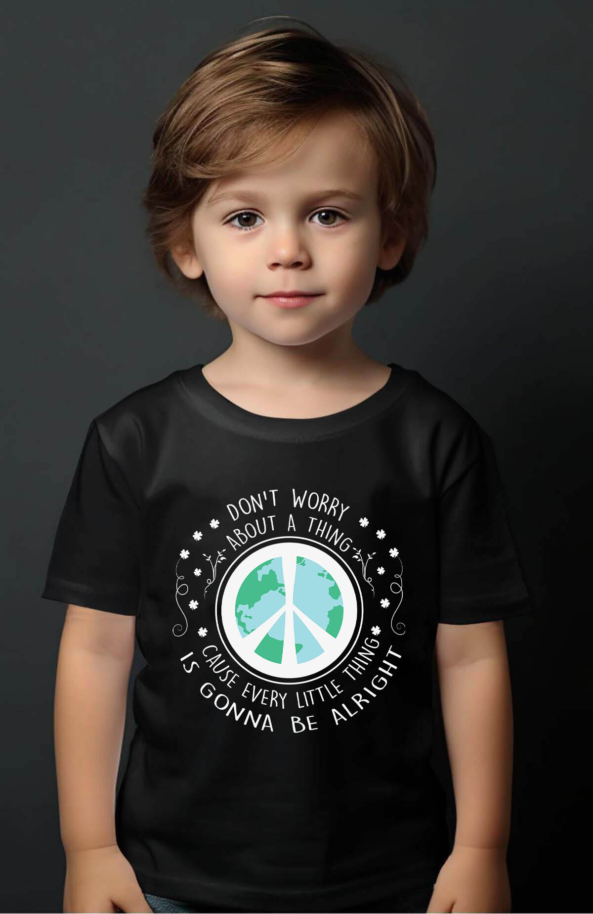 Wholesaler I.A.L.D FRANCE - Peace worry BLANC - Tee Boy
