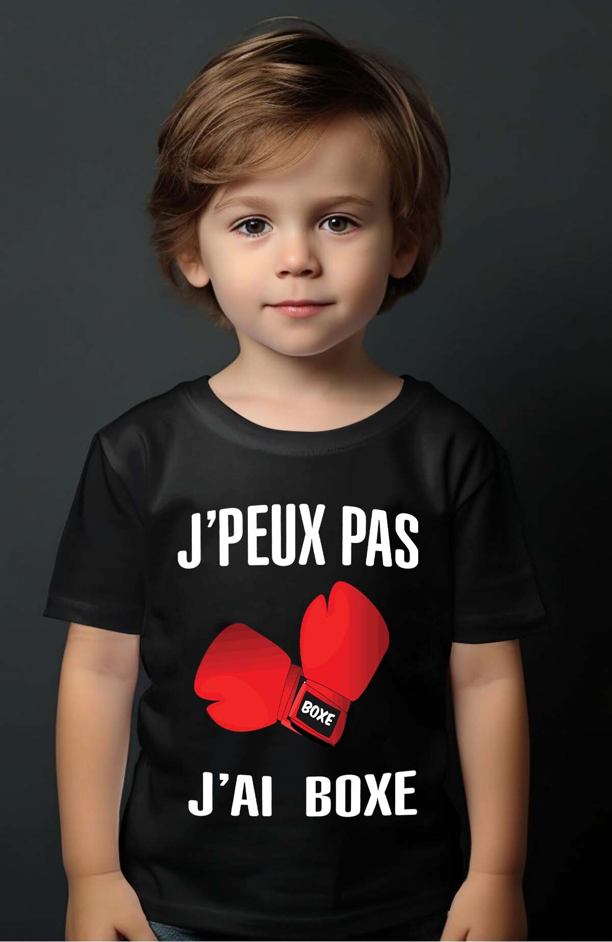 Grossista I.A.L.D FRANCE - Non posso, ho boxe - Maglietta Ragazzo