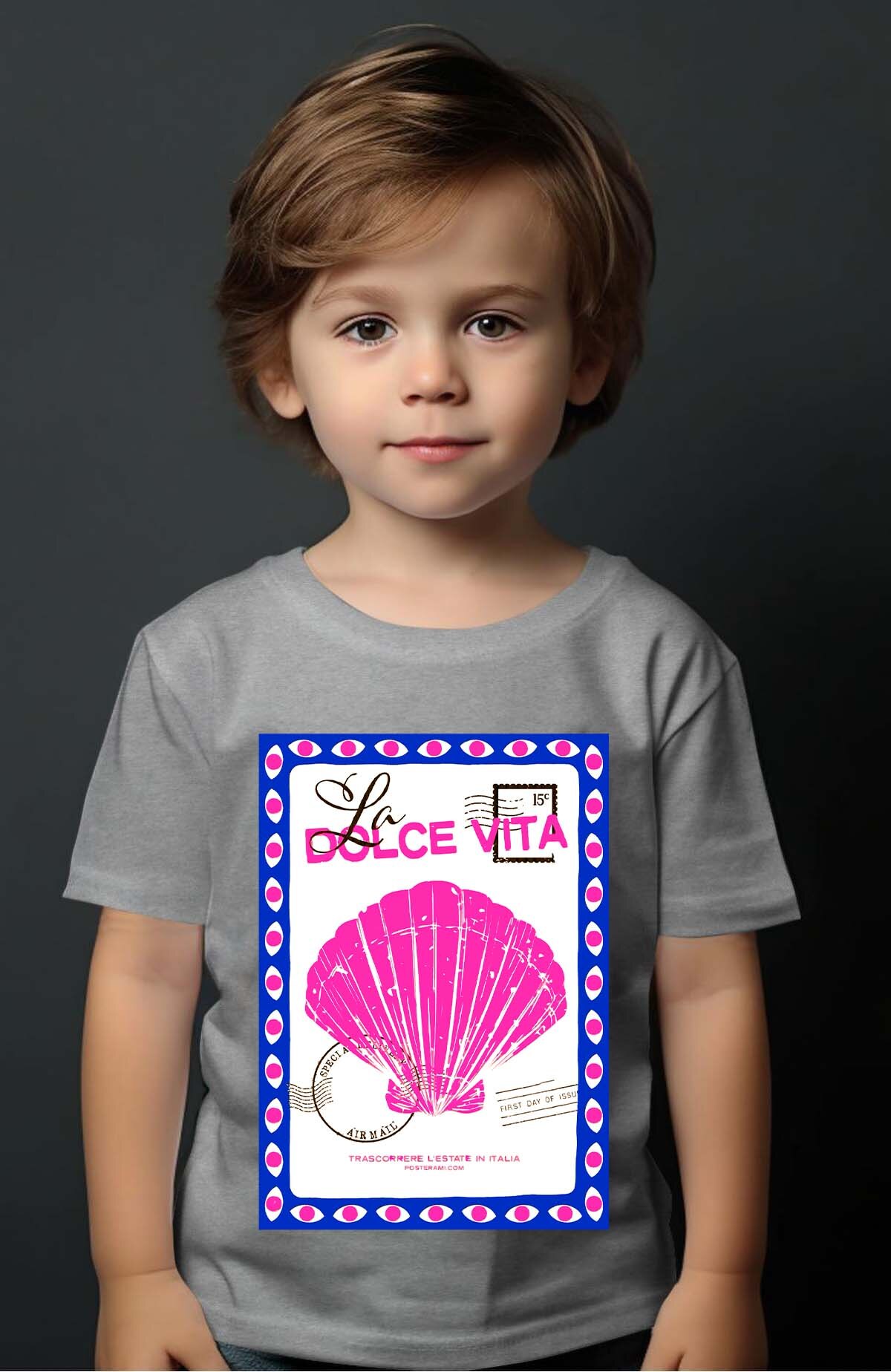 Grossiste I.A.L.D FRANCE - Dolce vita JB - T-shirt Garçon