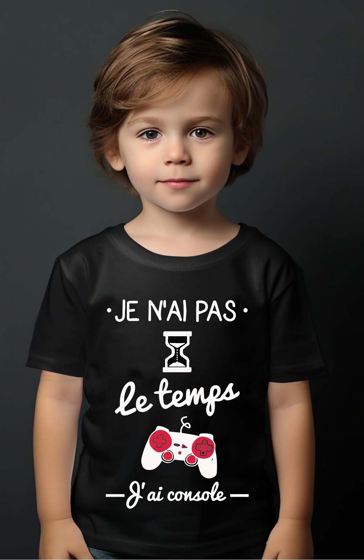 Grossista I.A.L.D FRANCE - Non ho tempo, sto giocando - Maglietta Ragazzo