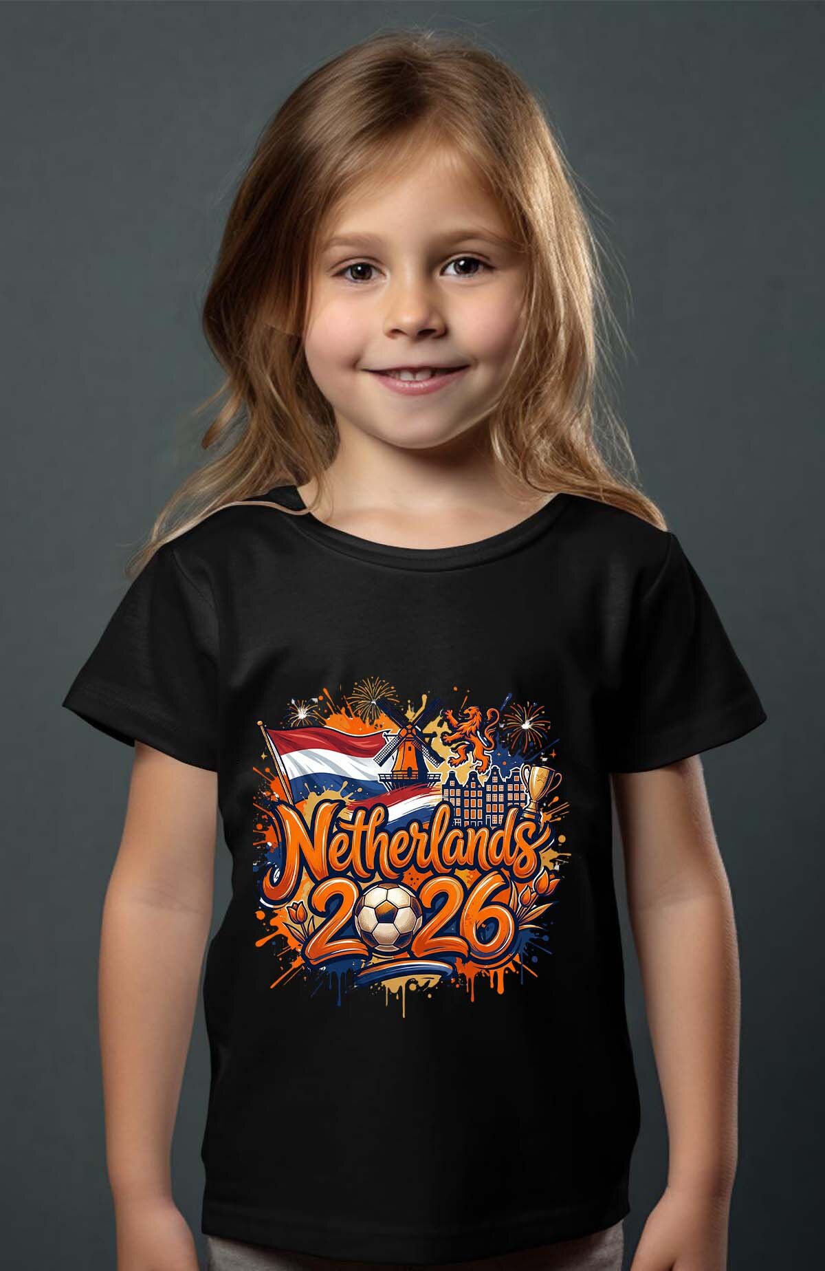 Grossiste I.A.L.D FRANCE - Cdm26 Netherlands - T-shirt Fille