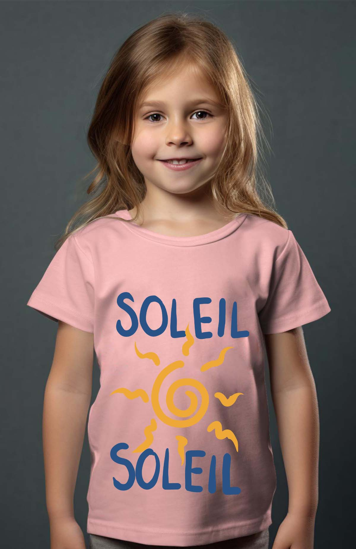 Grossiste I.A.L.D FRANCE - Soleil 2fois - T-shirt Fille