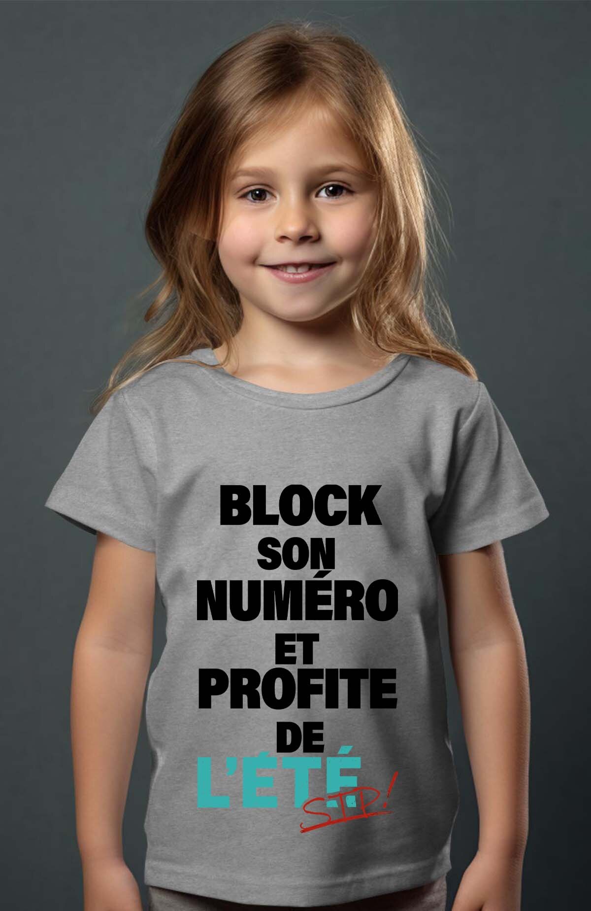 Grossiste I.A.L.D FRANCE - Block profite été - T-shirt Fille