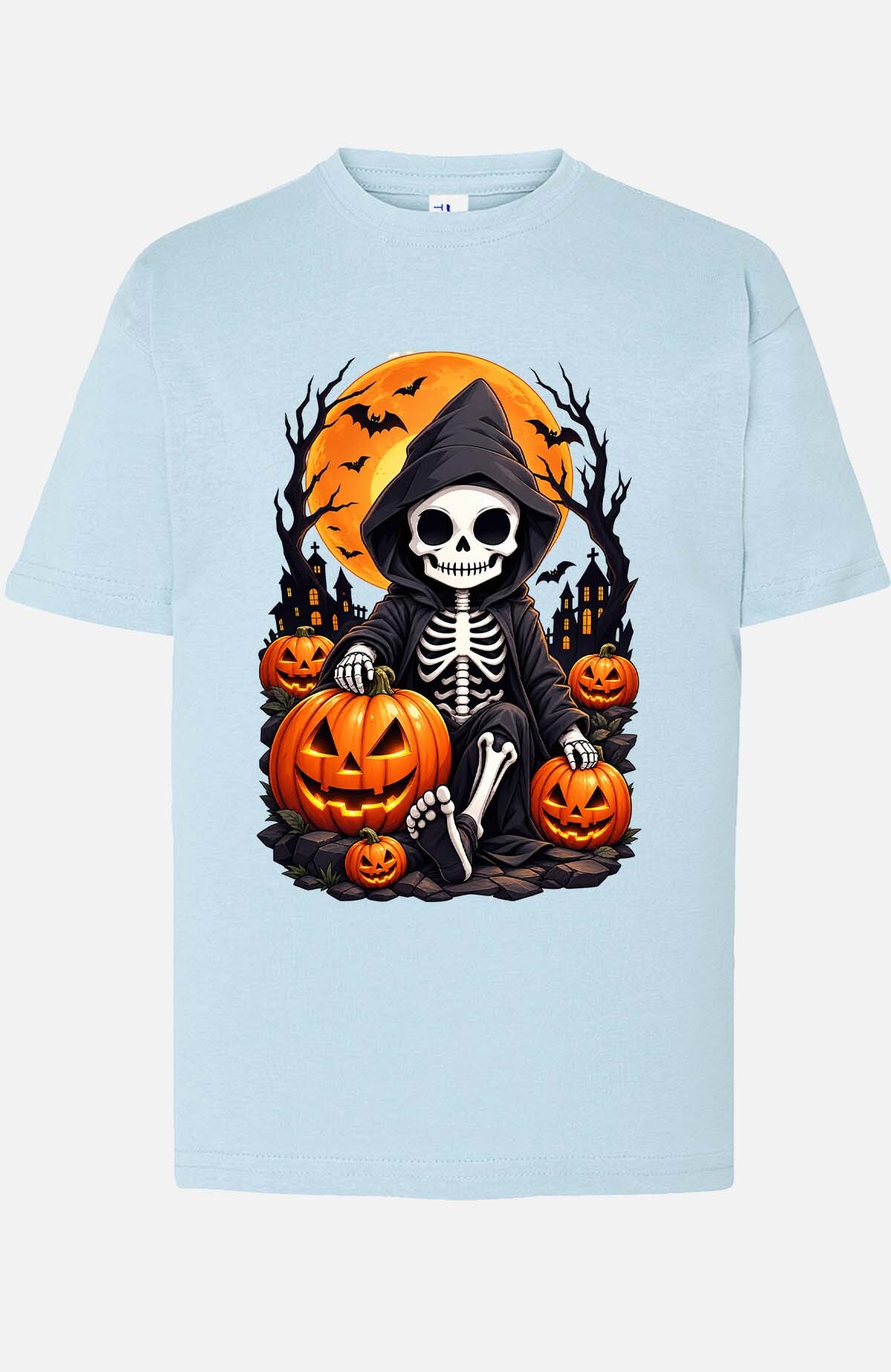 Grossiste I.A.L.D FRANCE - Skull grave haloween - T-shirt Garçon