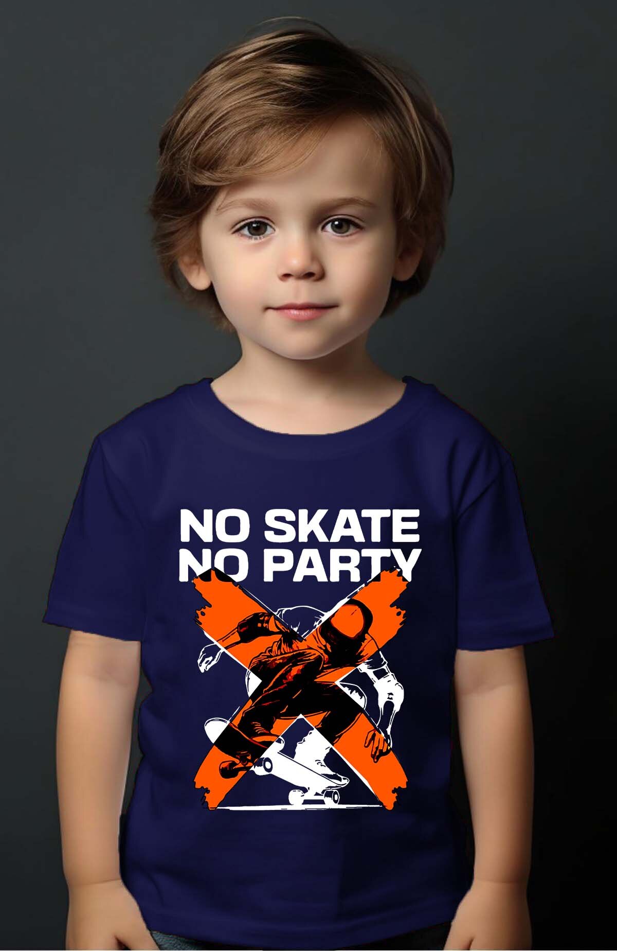 Großhändler I.A.L.D FRANCE - No Skate No Party - Jungen T-Shirt