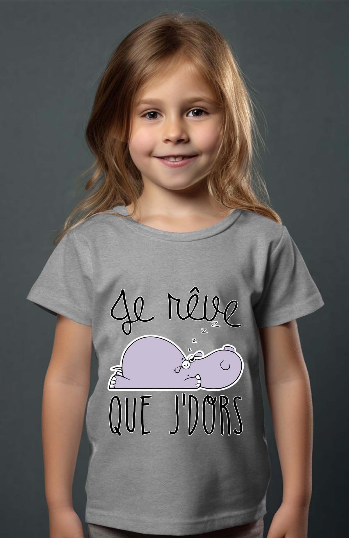 Großhändler I.A.L.D FRANCE - Traum Schlaf - Mädchen T-Shirt