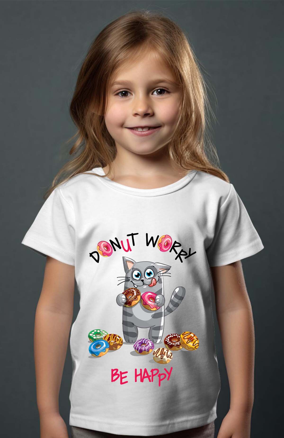Grossista I.A.L.D FRANCE - Donut Worry - Maglietta Bambina