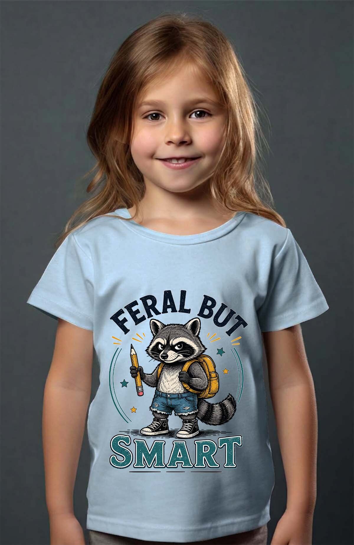 Grossiste I.A.L.D FRANCE - Feral but smart - T-shirt Fille