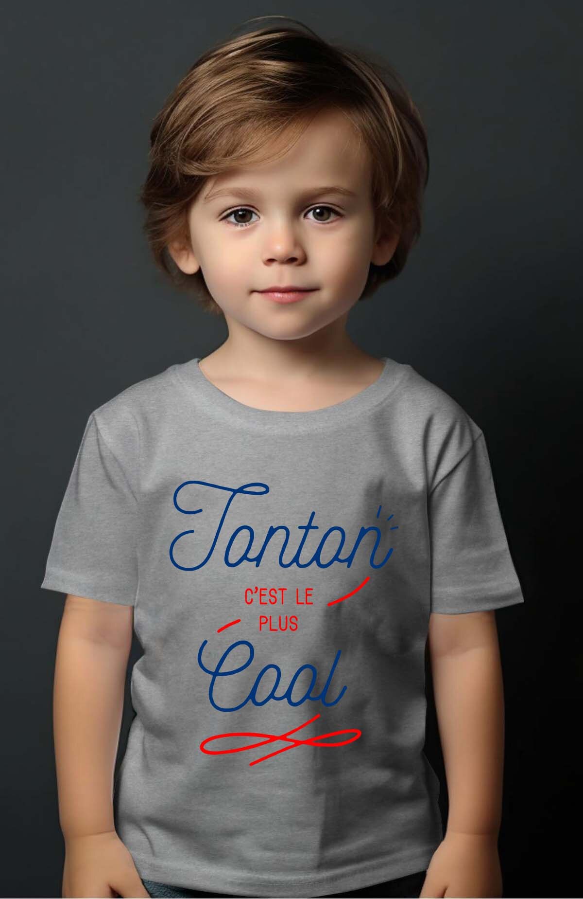 Grossiste I.A.L.D FRANCE - Tonton C le + cool - T-shirt Garçon