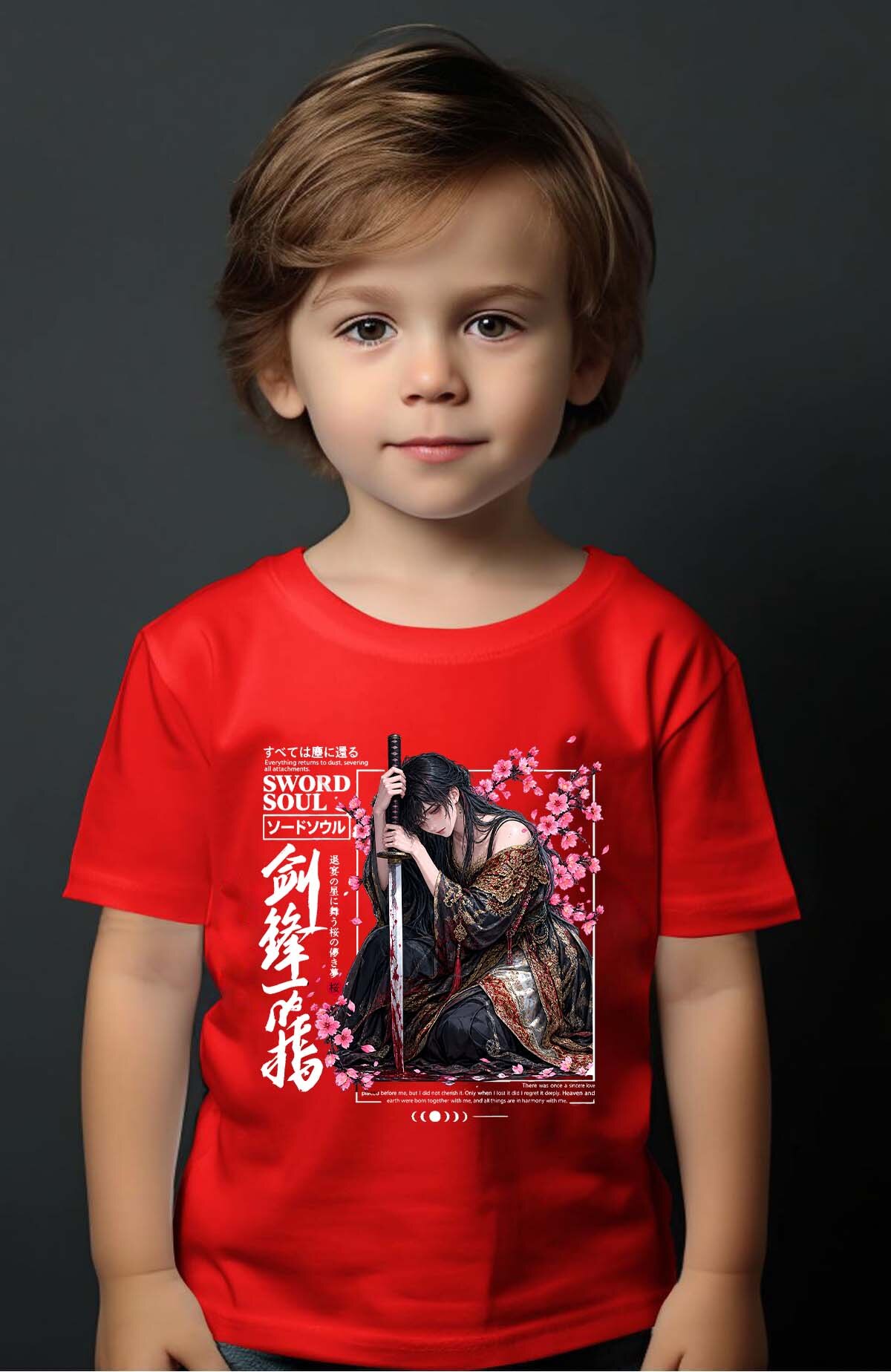 Grossiste I.A.L.D FRANCE - Samurai Sword Warrior - T-shirt Garçon