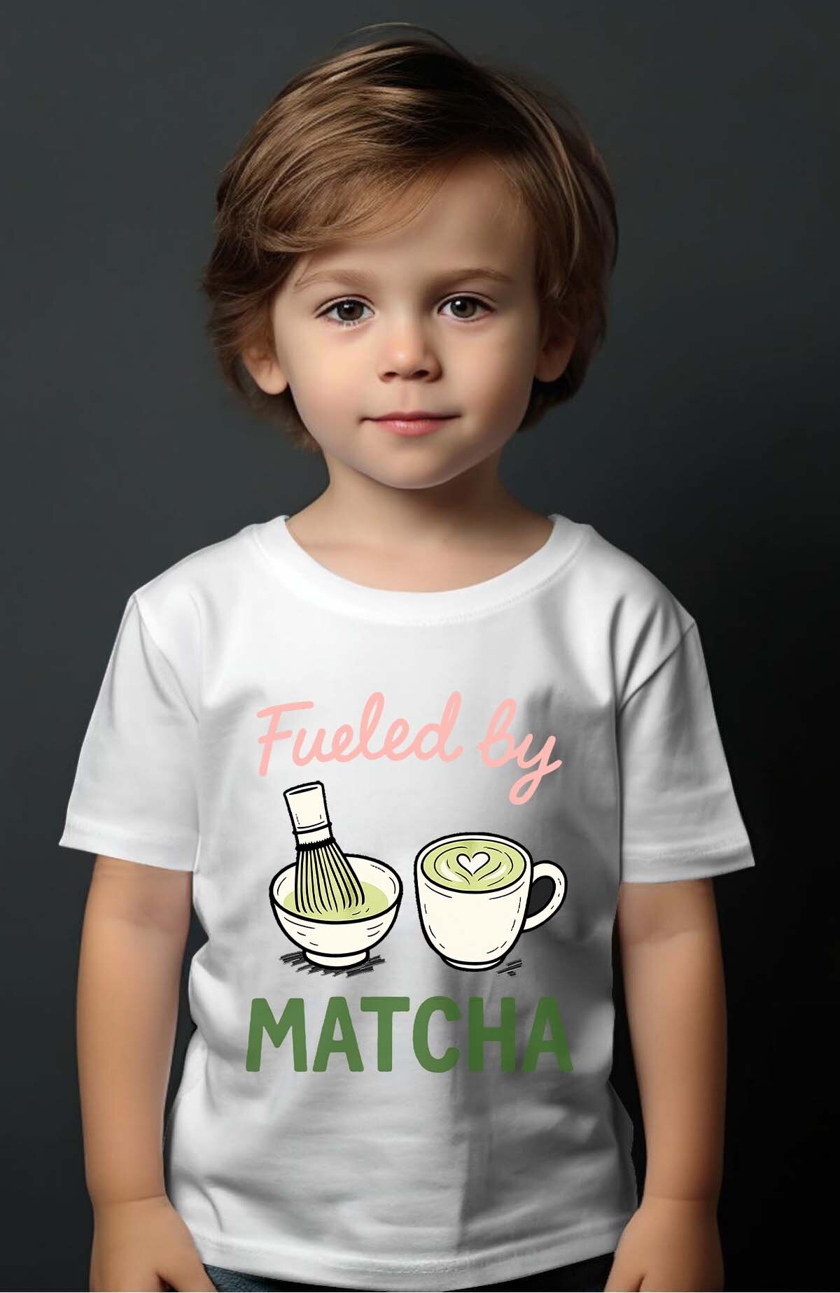 Grossiste I.A.L.D FRANCE - Fueled by matcha - T-shirt Garçon