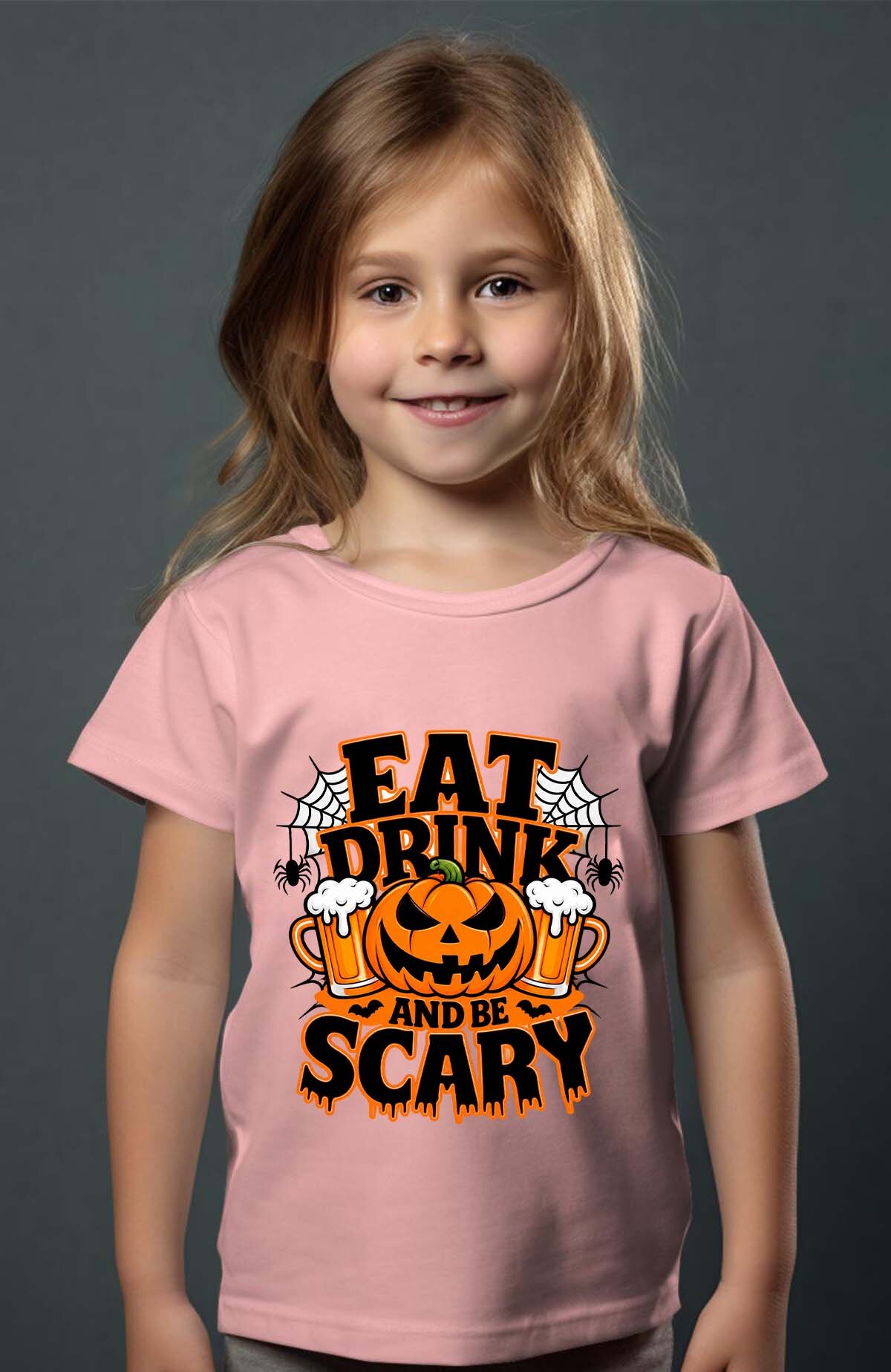 Grossiste I.A.L.D FRANCE - Eat drink halloween - T-shirt Fille