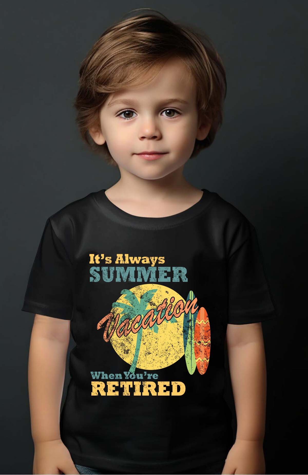 Mayorista I.A.L.D FRANCE - siempre verano retirado - Camiseta Niño