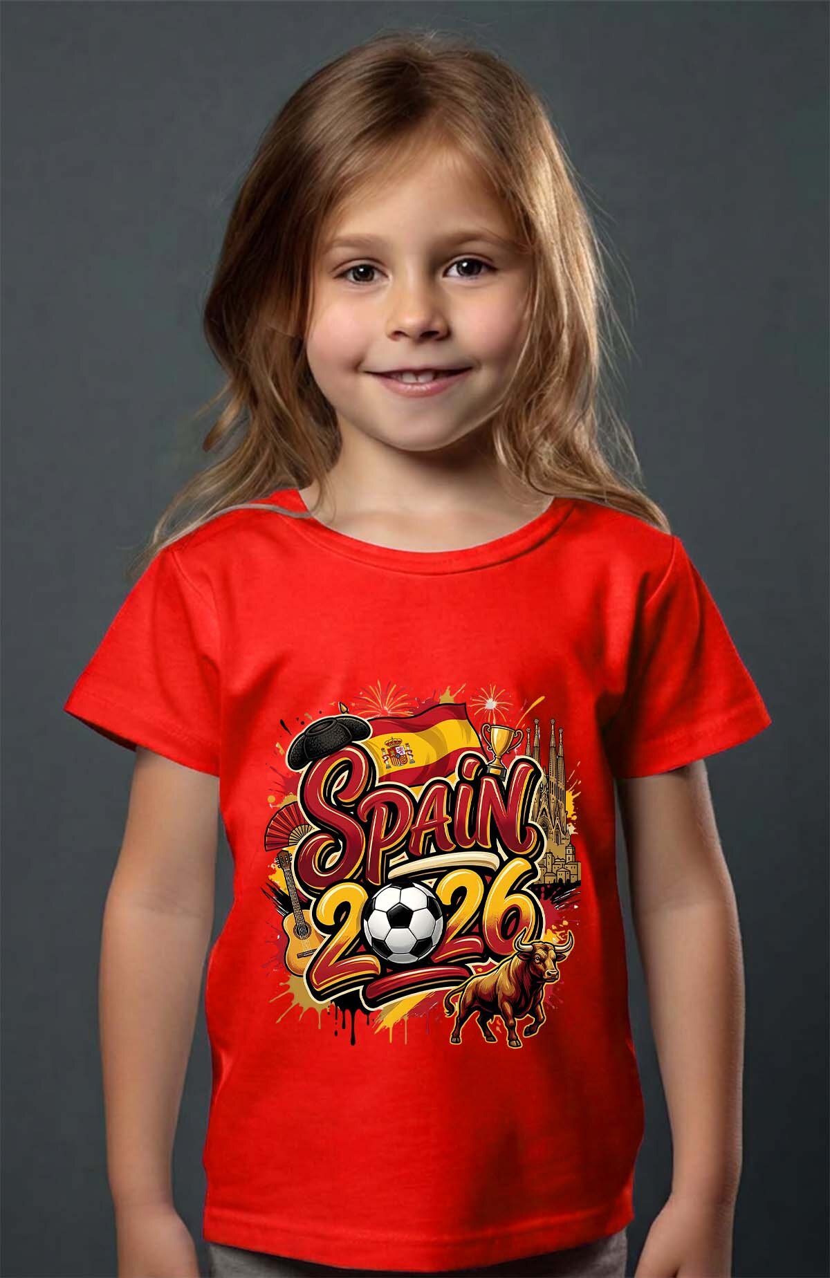 Grossiste I.A.L.D FRANCE - Cdm26 Spain - T-shirt Fille