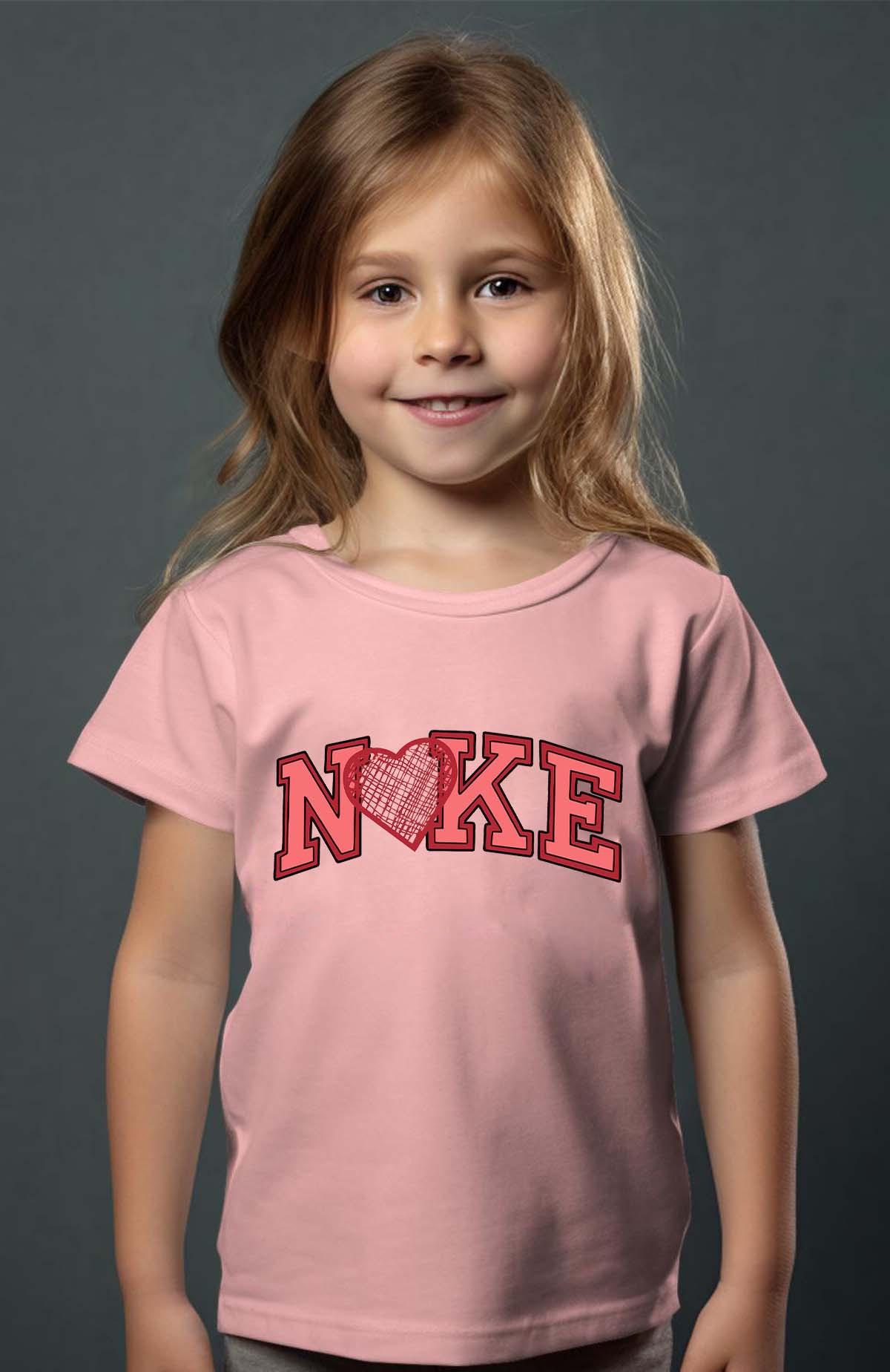 Grossiste I.A.L.D FRANCE - Nke valentine - T-shirt Fille