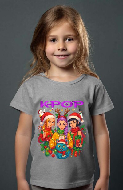 Grossiste I.A.L.D FRANCE - Kdo Demon Hunters - T-shirt Fille Grossiste I.A.L.D FRANCE - Kdo Demon Hunters - T-shirt Fille