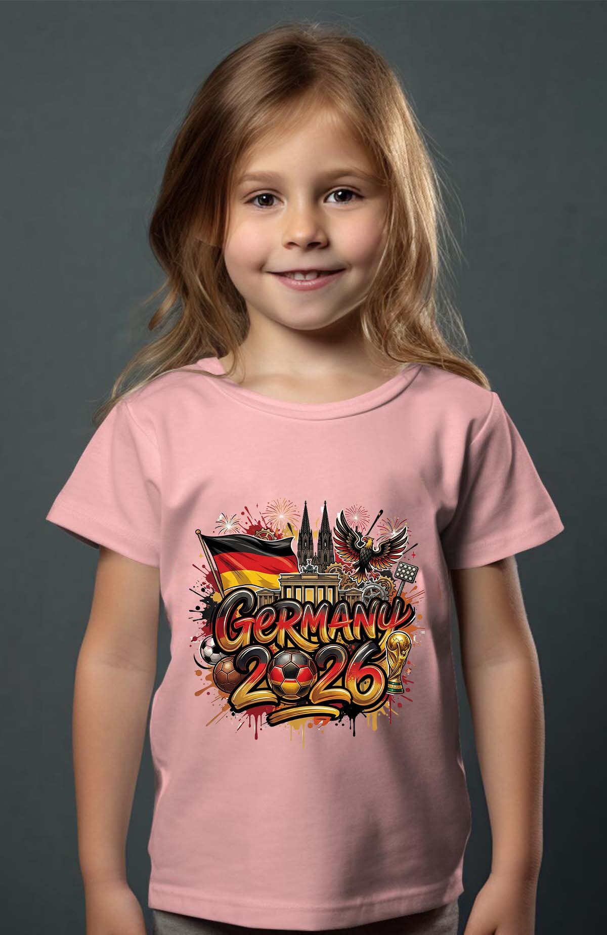 Grossiste I.A.L.D FRANCE - Cdm26 Germany - T-shirt Fille