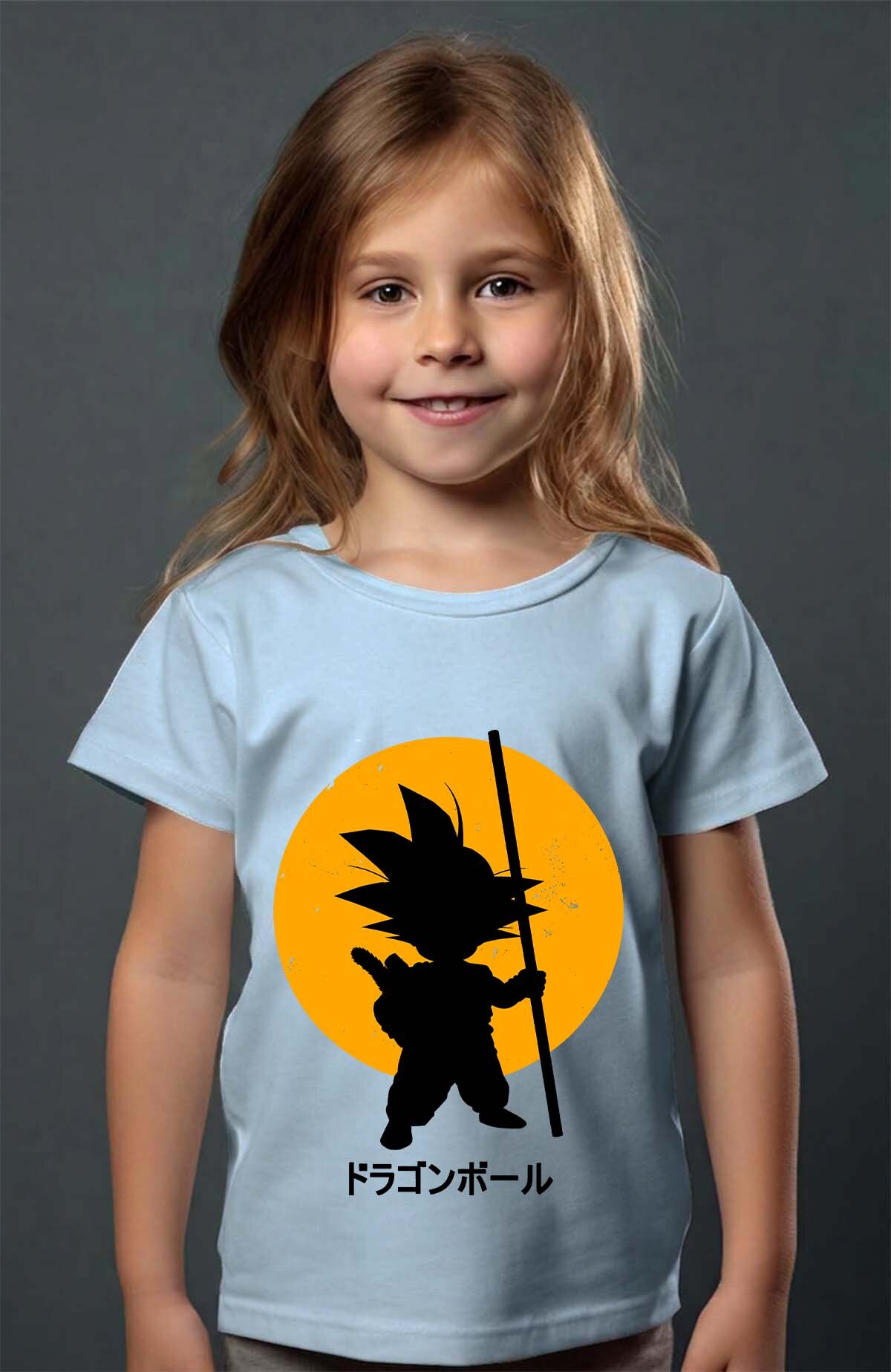 Grossiste I.A.L.D FRANCE - DBZ petit goku - T-shirt Fille