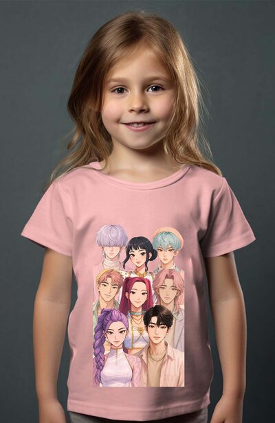 Grossiste I.A.L.D FRANCE - Demon Hunter Team - T-shirt Fille Grossiste I.A.L.D FRANCE - Demon Hunter Team - T-shirt Fille