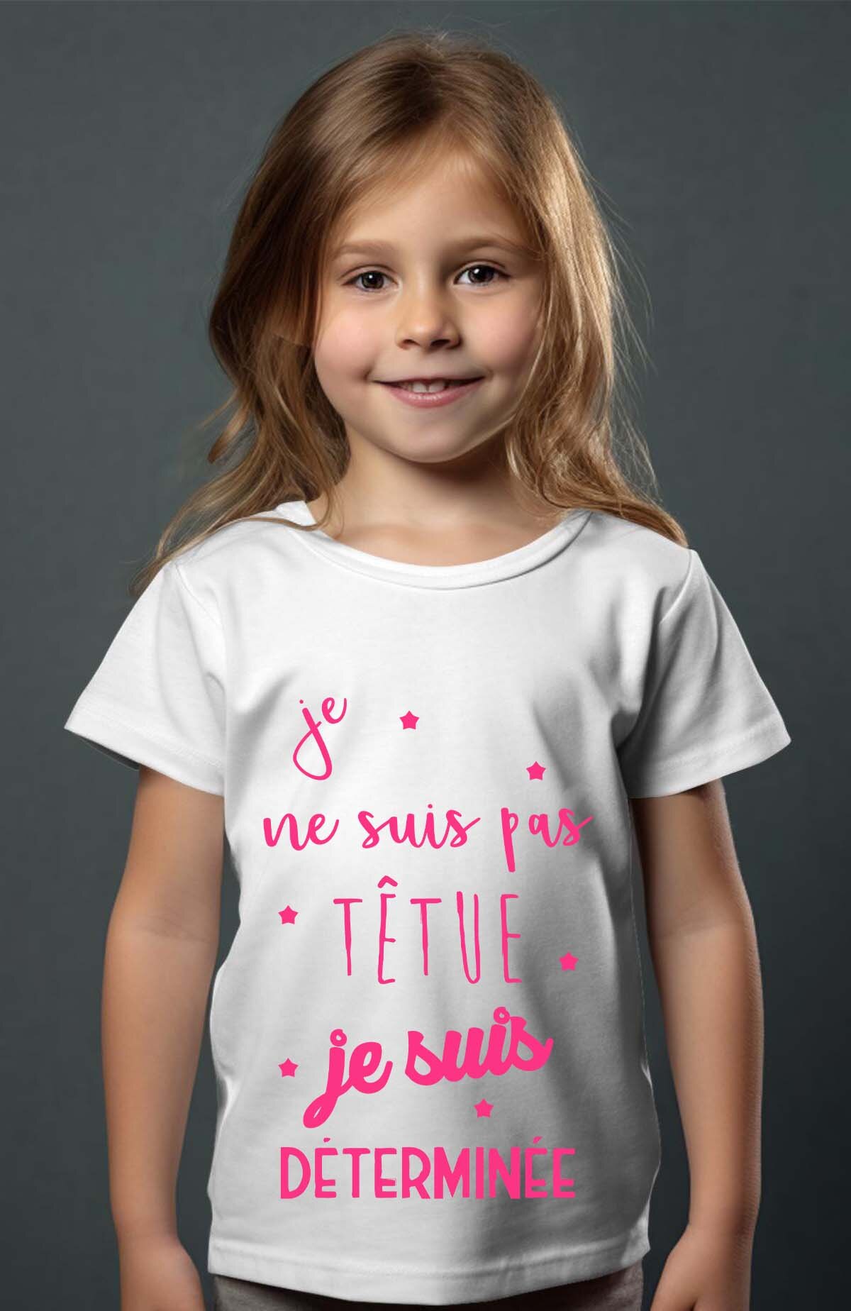 Großhändler I.A.L.D FRANCE - Nicht stur Entschlossen - Mädchen T-Shirt