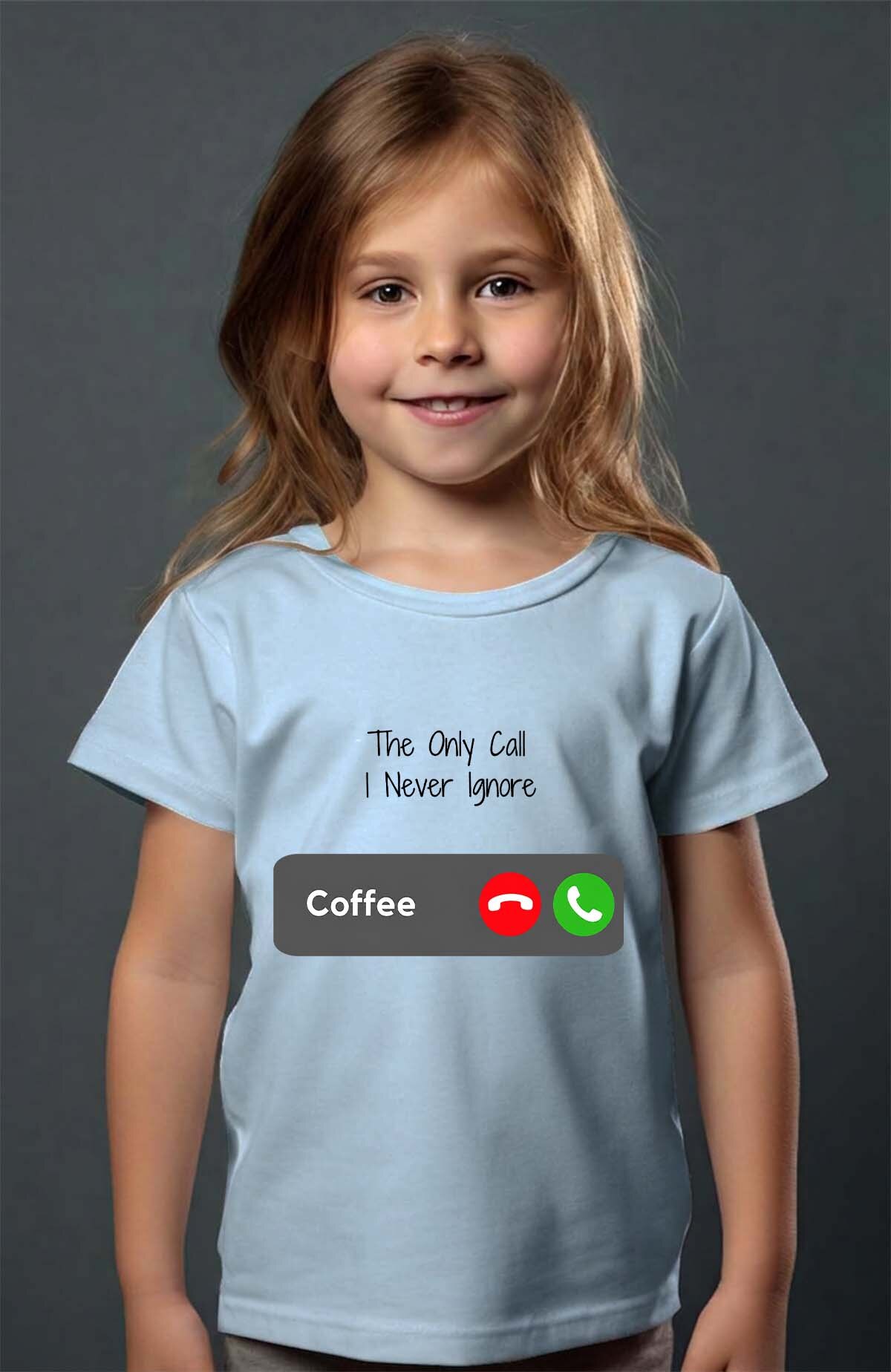 Mayorista I.A.L.D FRANCE - Llamada de café  ignorar - Camiseta Niña