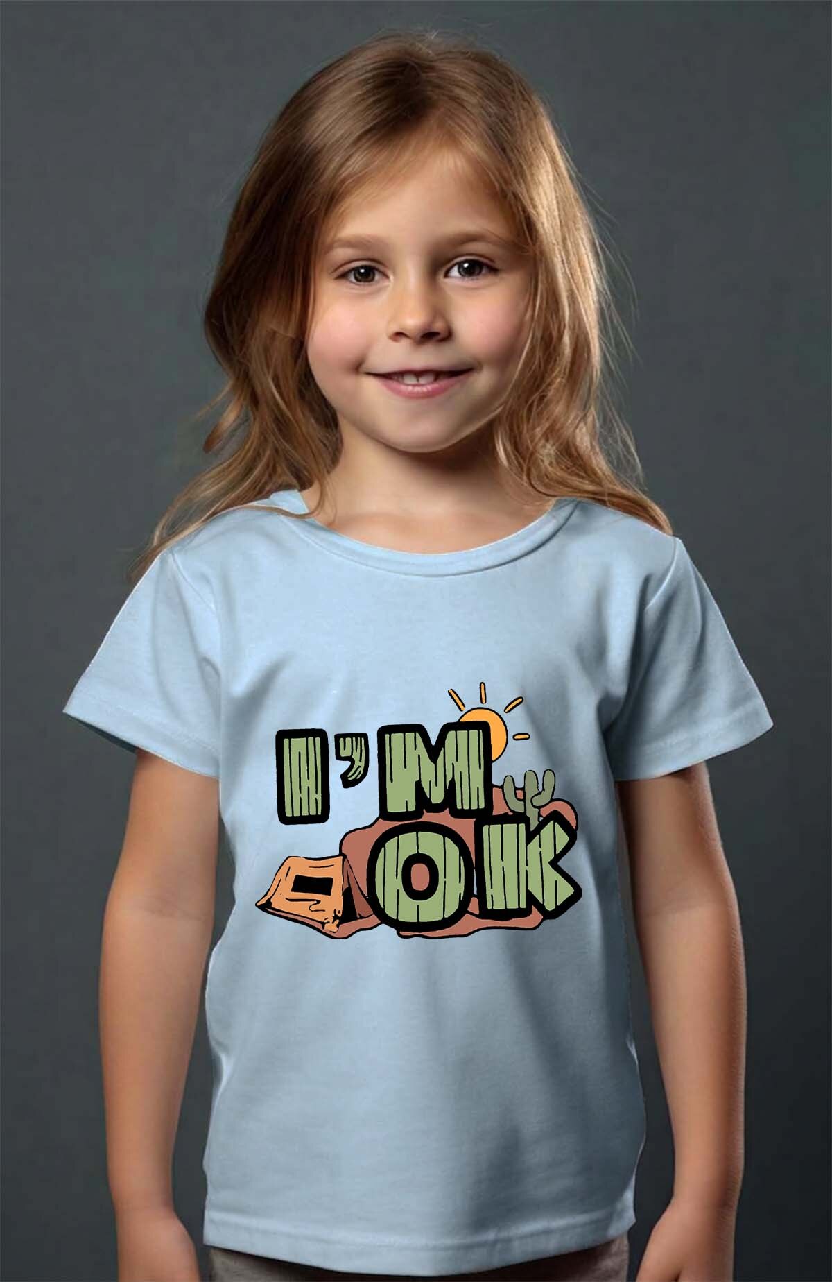 Großhändler I.A.L.D FRANCE - Desert I'm OK - Mädchen T-Shirt