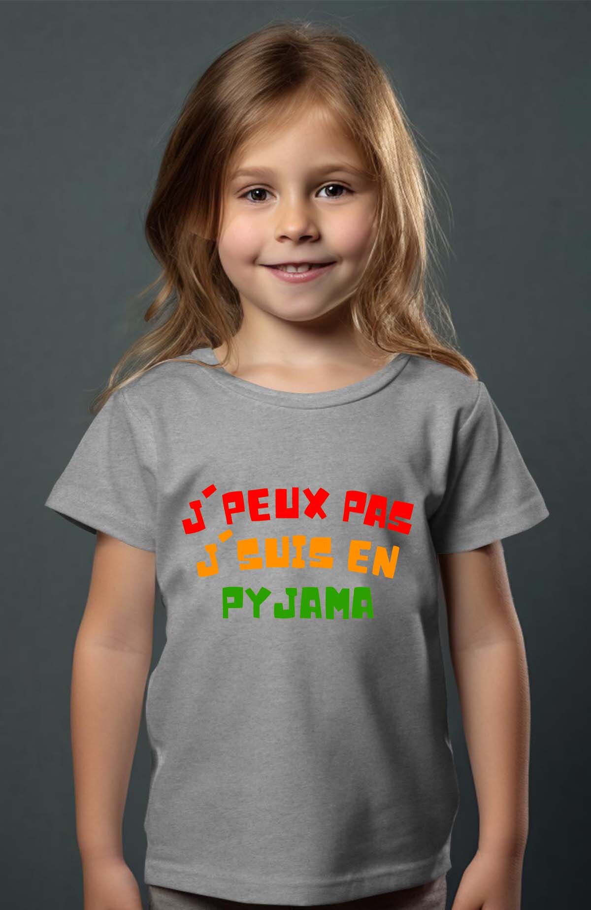 Großhändler I.A.L.D FRANCE - Kann nicht Pyjama - Mädchen T-Shirt