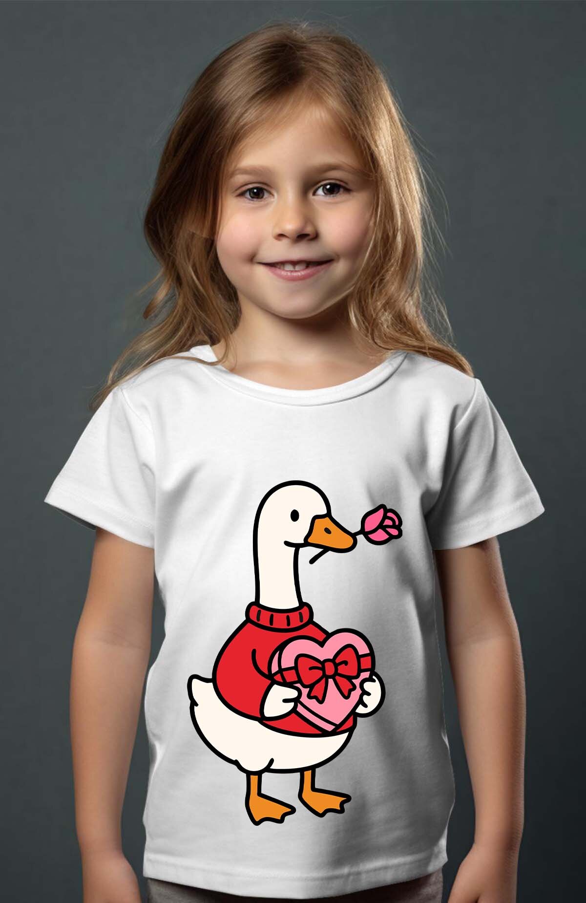 Mayorista I.A.L.D FRANCE - Goose Valentine Regalo - Camiseta Niña