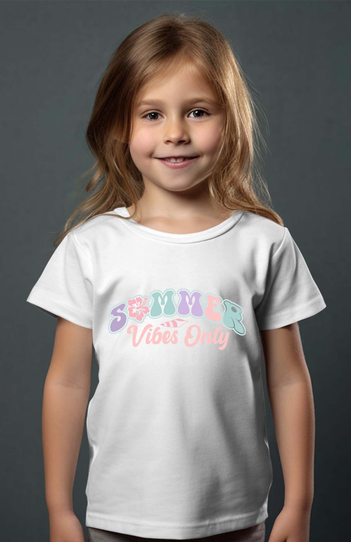 Mayorista I.A.L.D FRANCE - Solo vibraciones de verano - Camiseta Niña