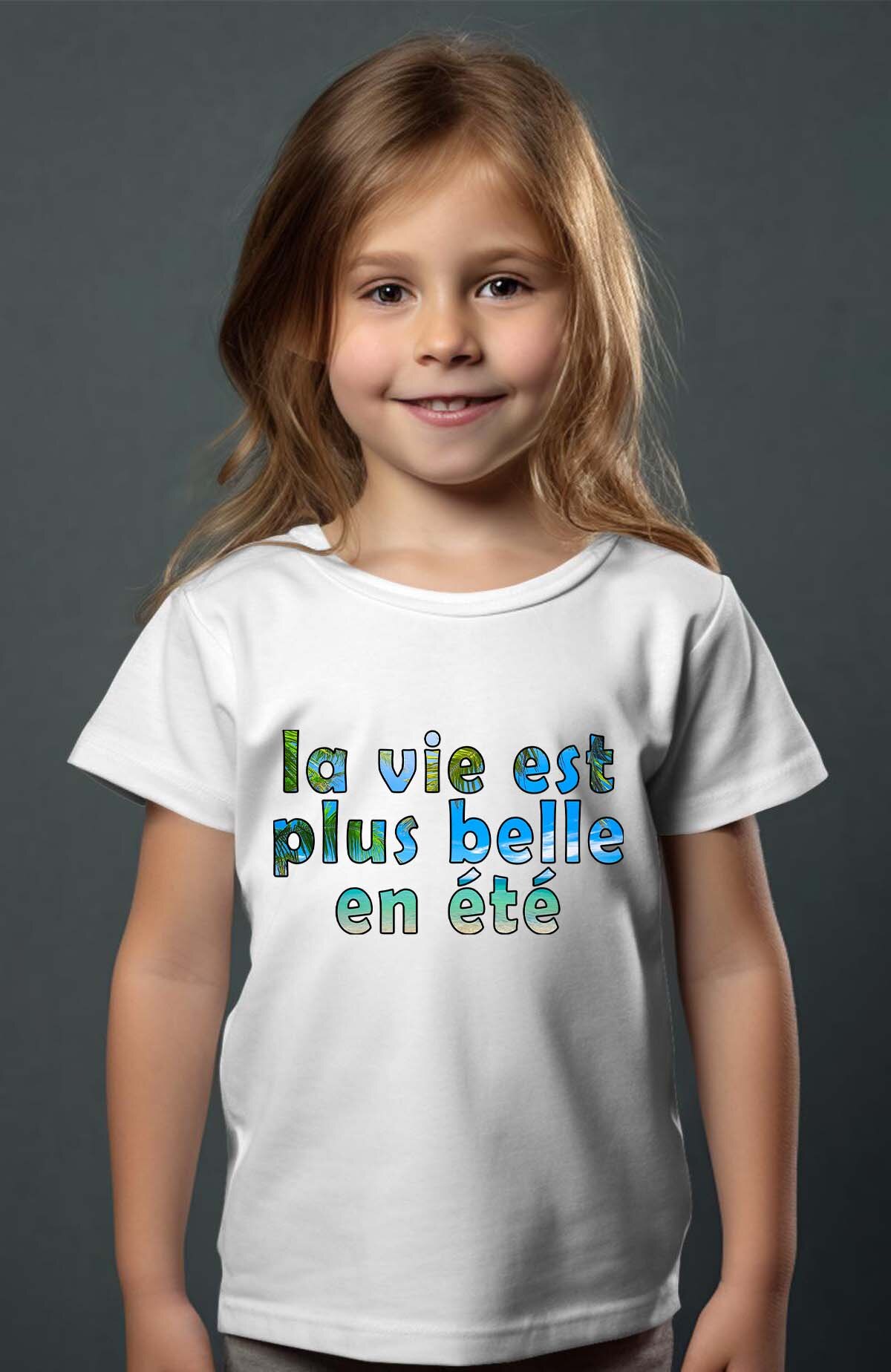 Grossiste I.A.L.D FRANCE - Belle en ete - T-shirt Fille