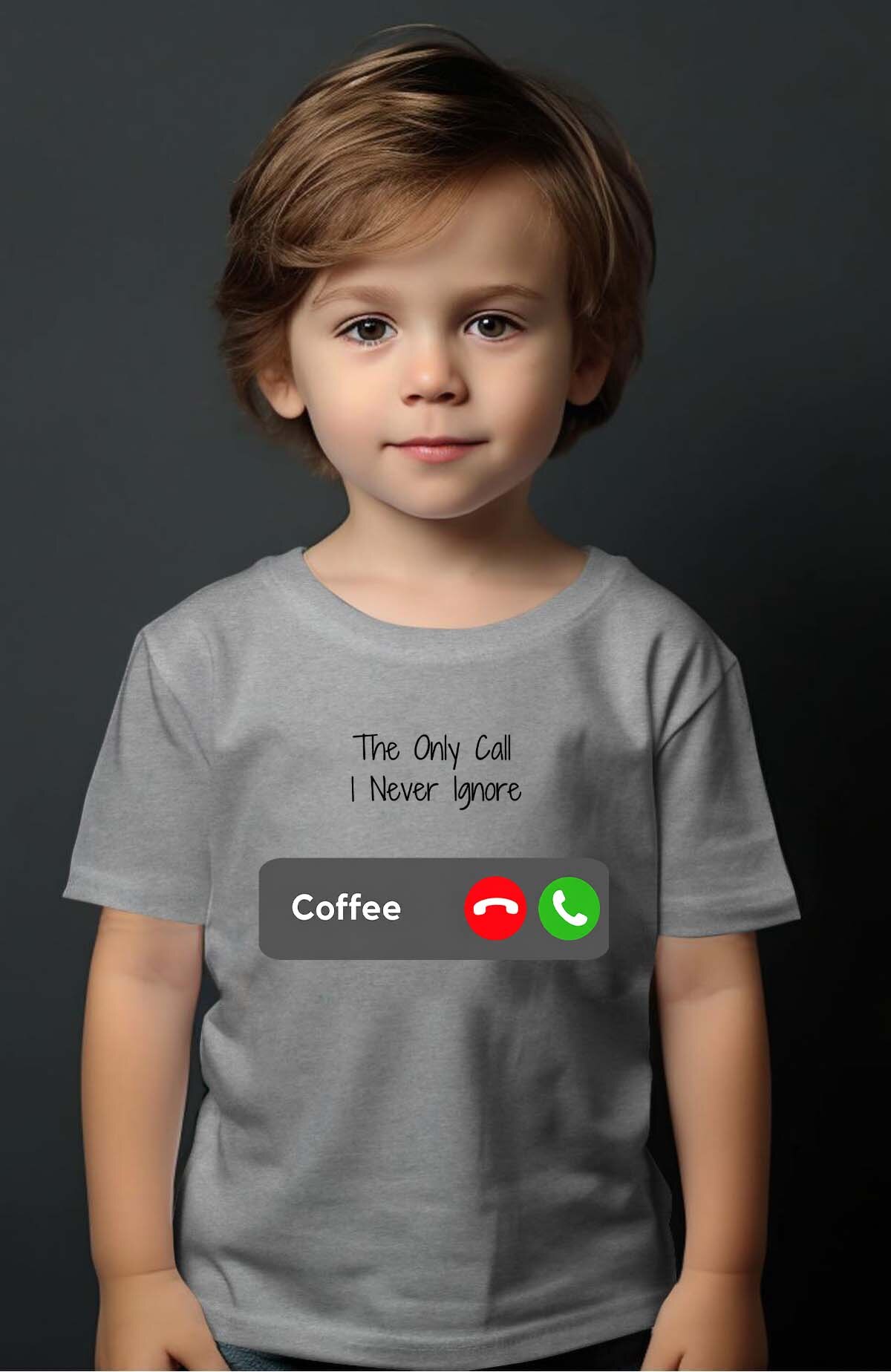 Mayorista I.A.L.D FRANCE - Llamada de café  ignorar - Camiseta Niño