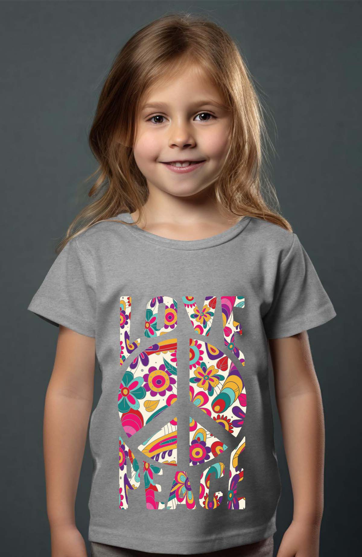 Grossiste I.A.L.D FRANCE - Flower Power - T-shirt Fille