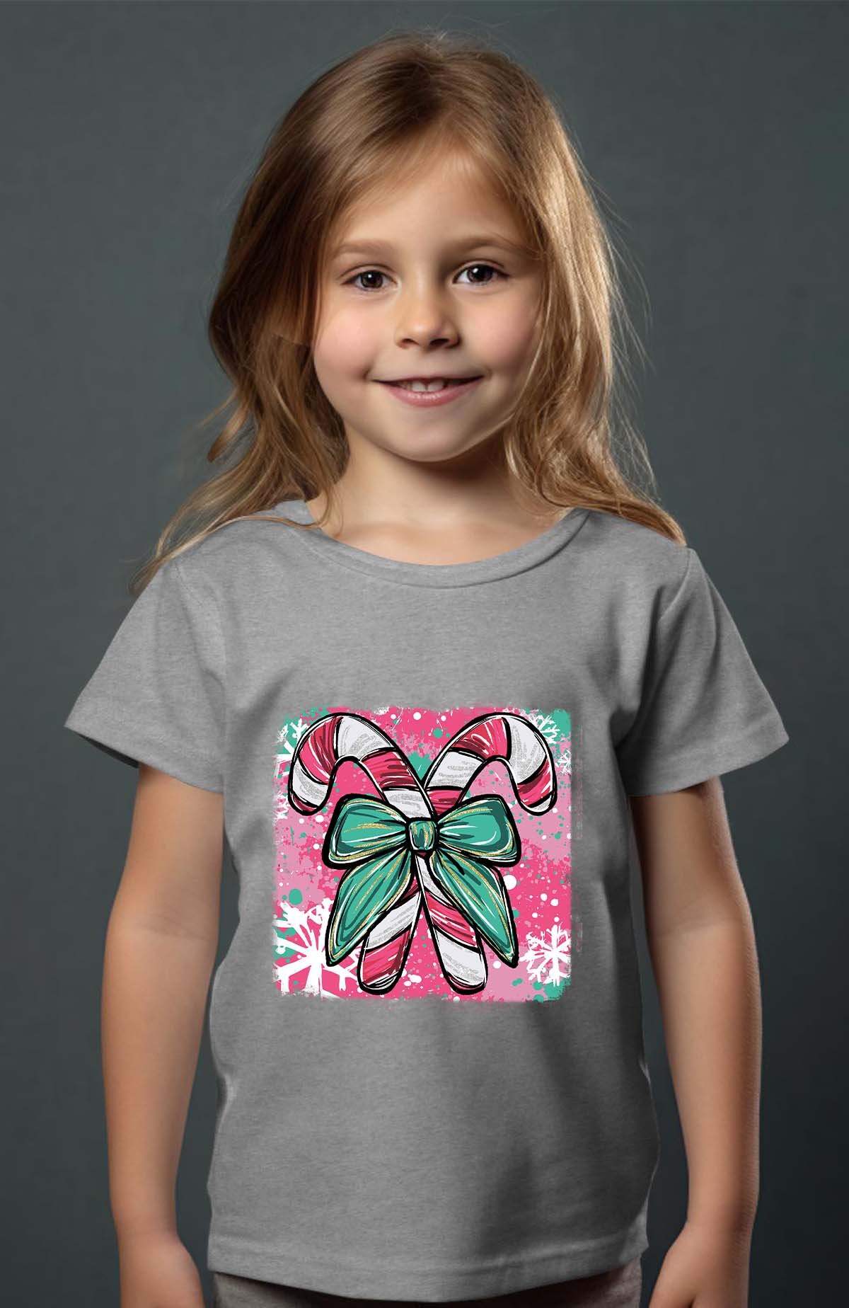 Großhändler I.A.L.D FRANCE - Candy Bow Paint - Mädchen T-Shirt