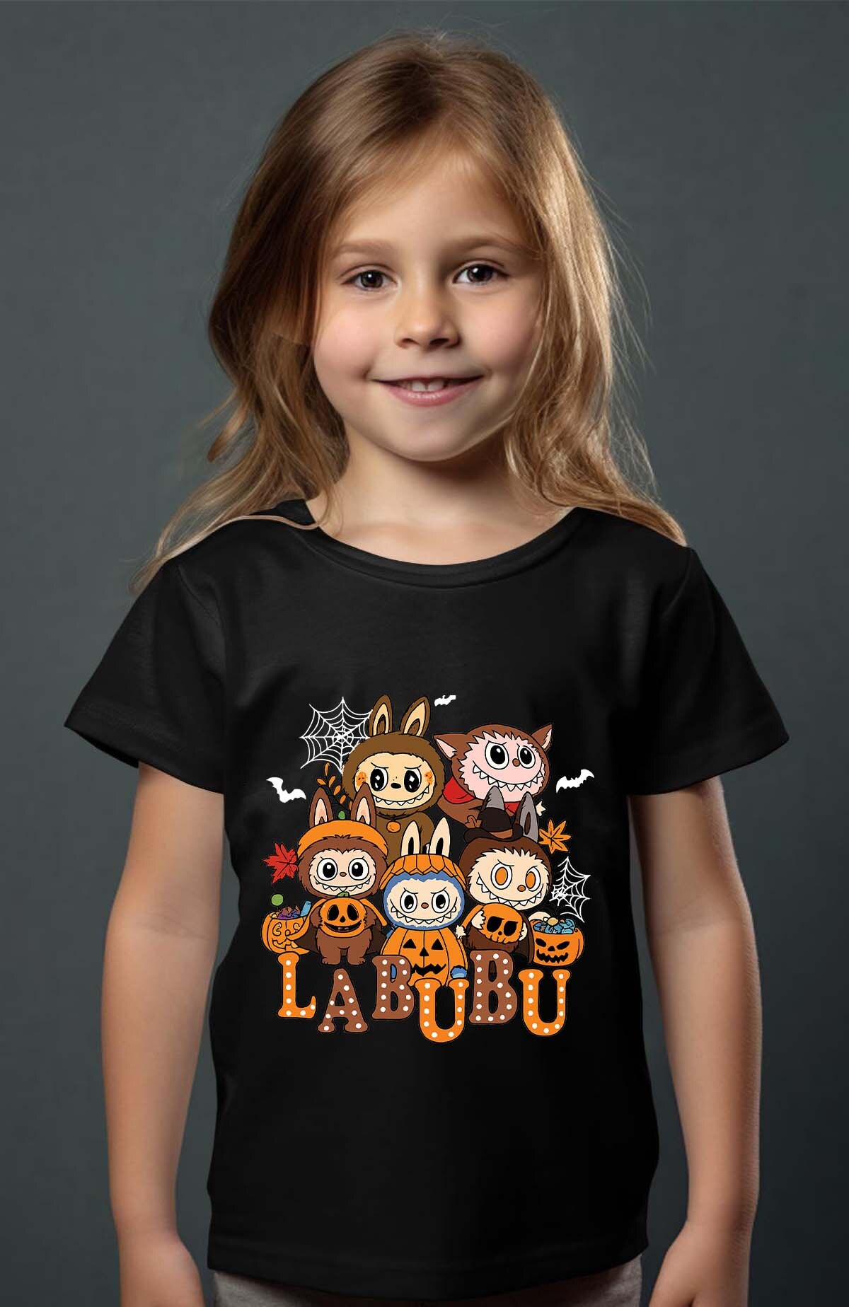 Mayorista I.A.L.D FRANCE - Labubu equipo Halloween - Camiseta Niña