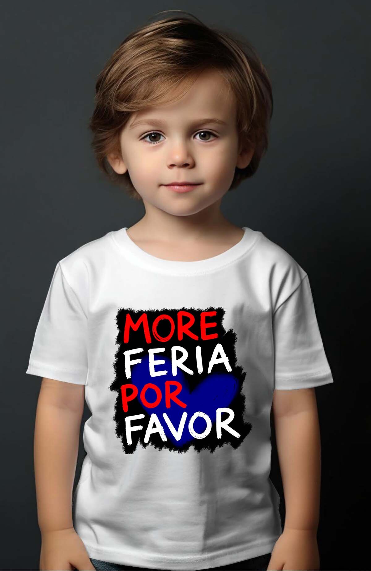 Grossiste I.A.L.D FRANCE - More feria por favor - T-shirt Garçon
