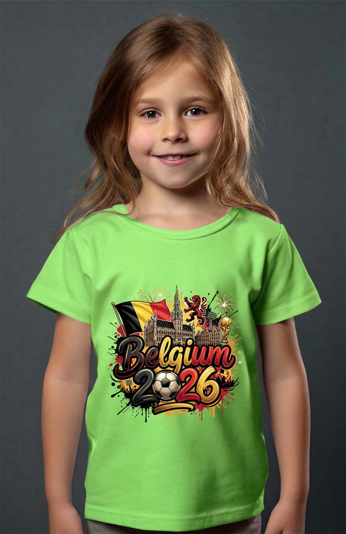 Grossiste I.A.L.D FRANCE - Cdm26 Belgium - T-shirt Fille