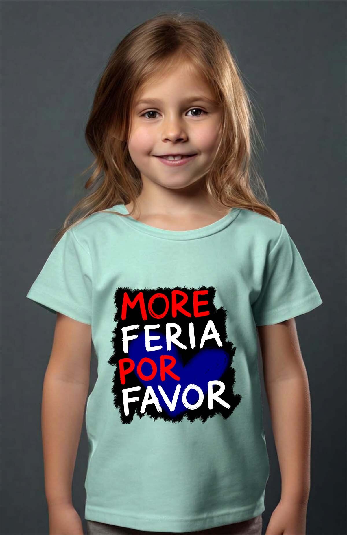 Grossiste I.A.L.D FRANCE - More feria por favor - T-shirt Fille