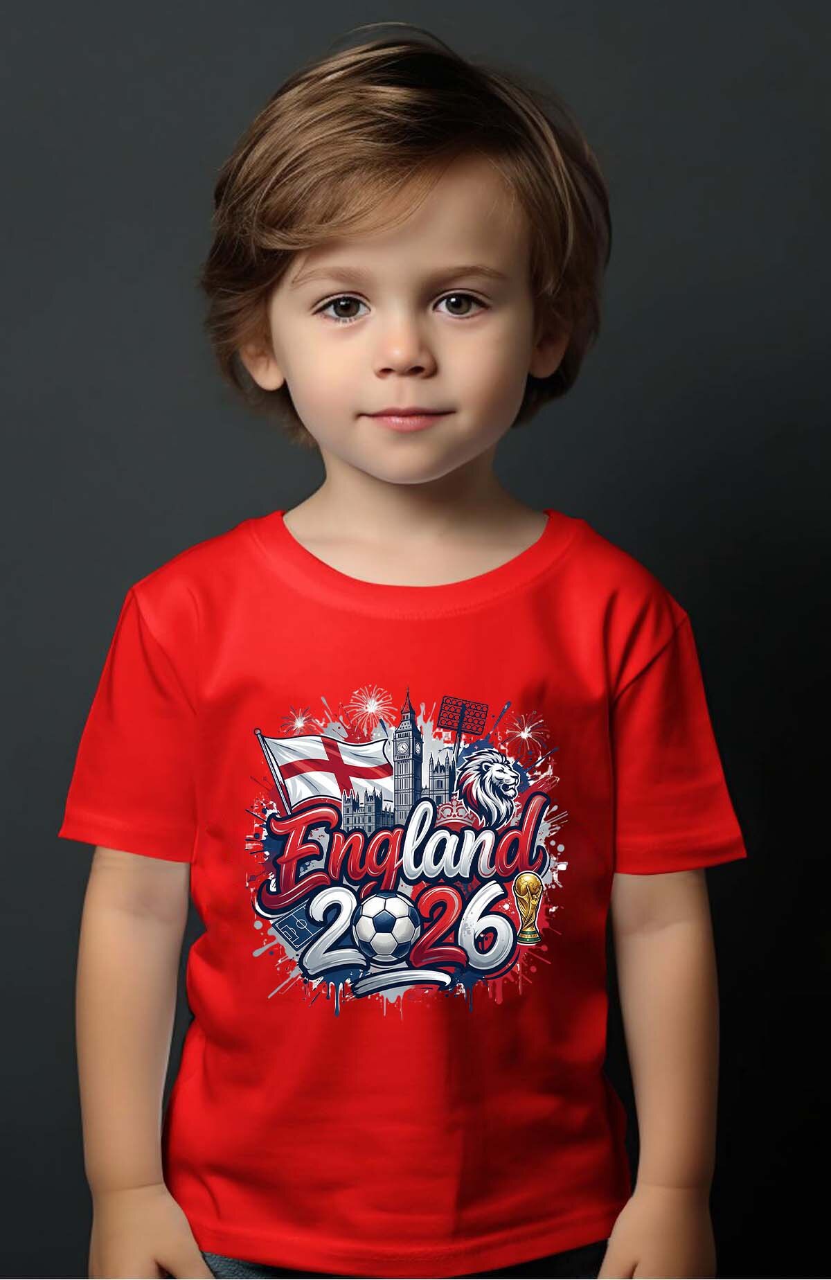 Grossiste I.A.L.D FRANCE - Cdm26 England - T-shirt Garçon