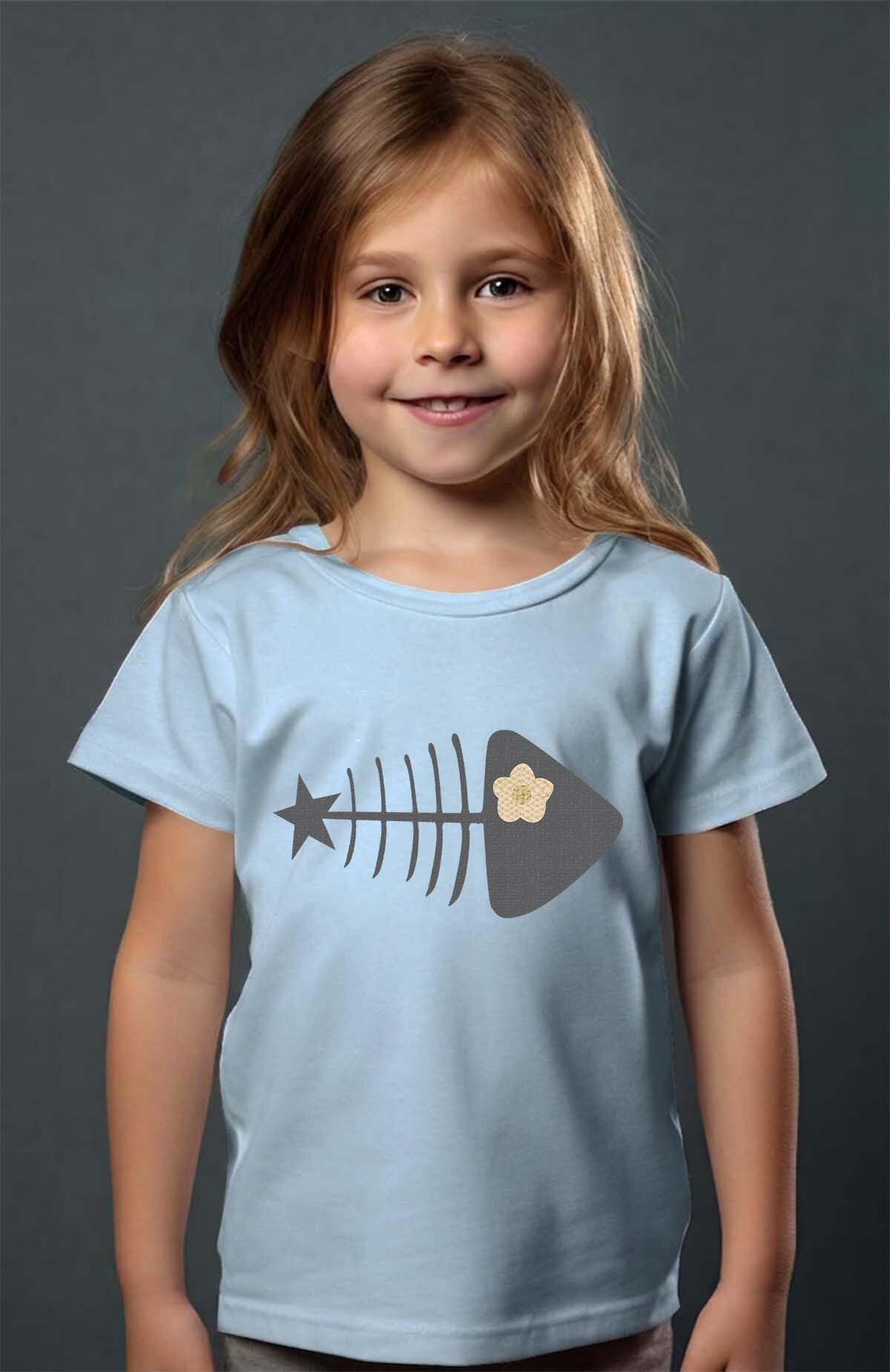 Grossiste I.A.L.D FRANCE - Fishbone star - T-shirt Fille