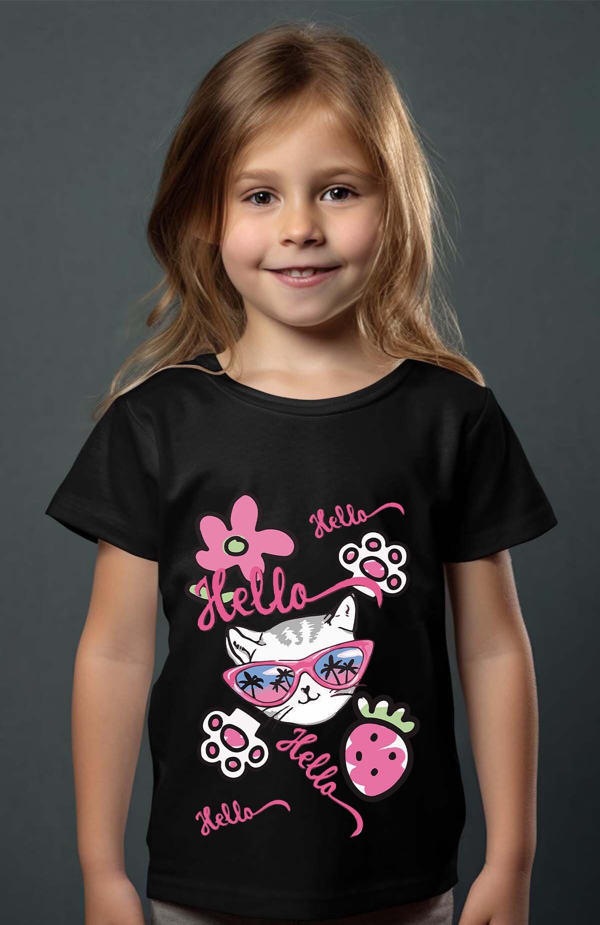 Großhändler I.A.L.D FRANCE - Hello Hello Hello - Mädchen T-Shirt