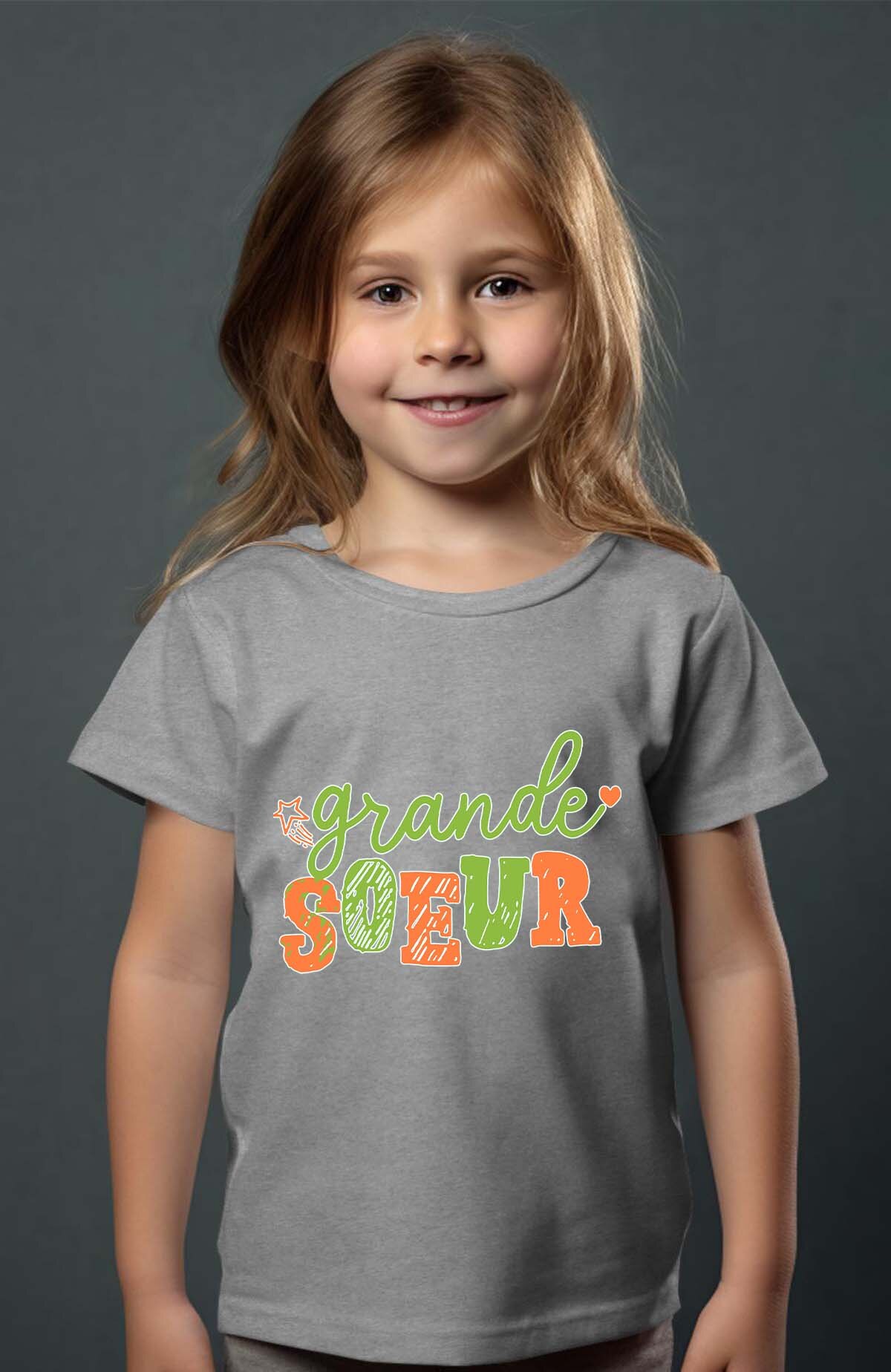 Grossiste I.A.L.D FRANCE - Future Grde Sœur - T-shirt Fille