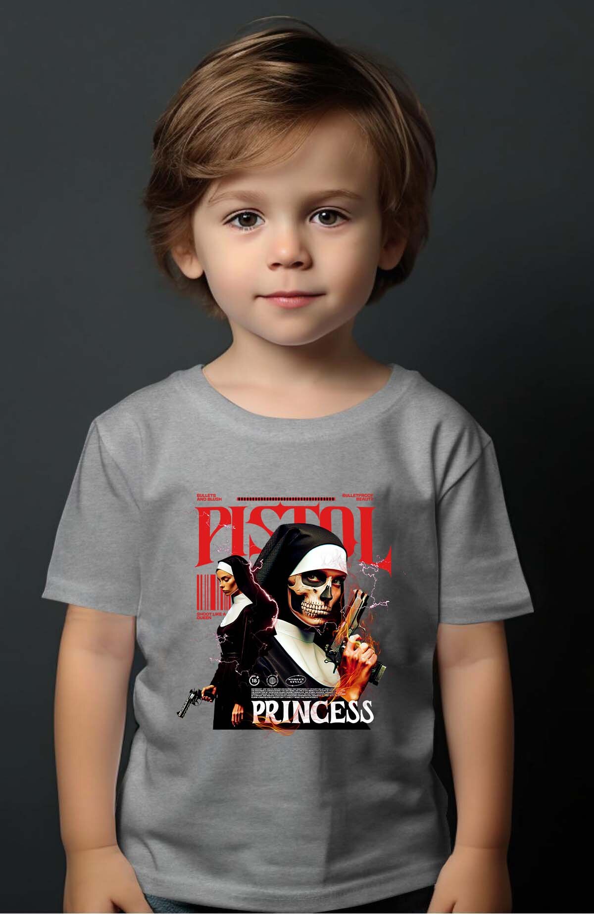 Grossiste I.A.L.D FRANCE - Pistol Princess - T-shirt Garçon