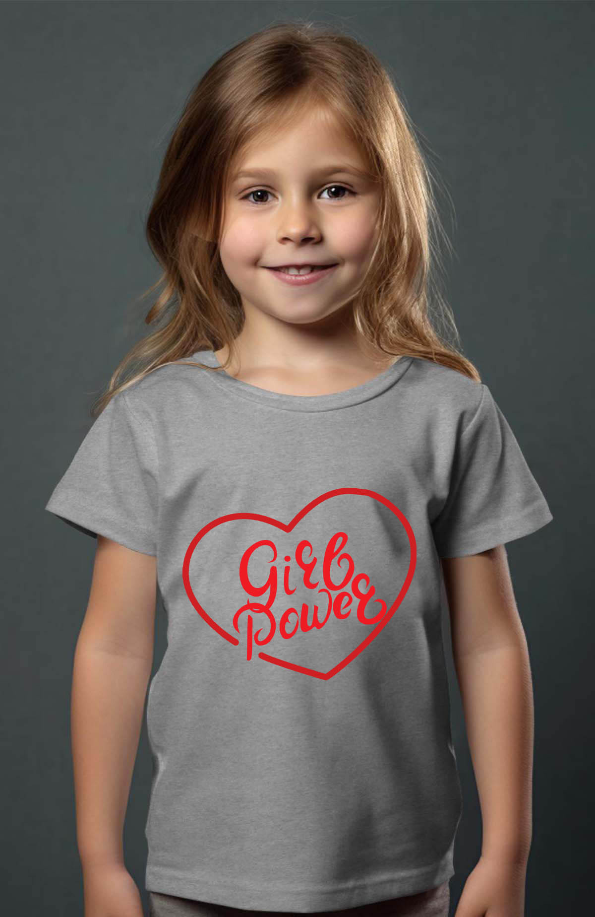 Wholesaler I.A.L.D FRANCE - Coeur POWER - Tee Girl