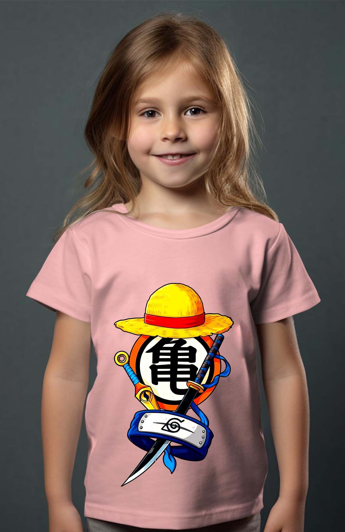 Wholesaler I.A.L.D FRANCE - Lufy goku naruto - Tee Girl