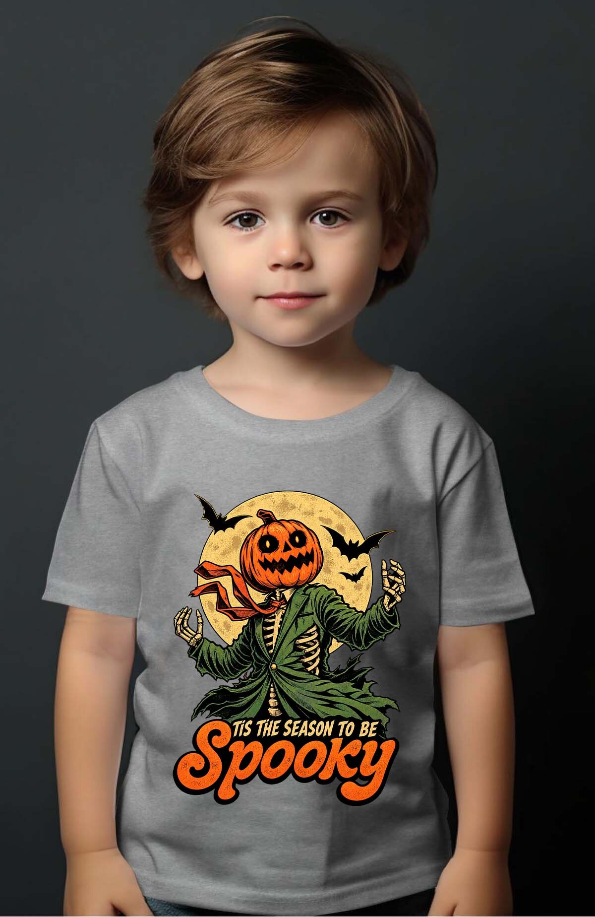 Grossiste I.A.L.D FRANCE - Spookyman halloween - T-shirt Garçon